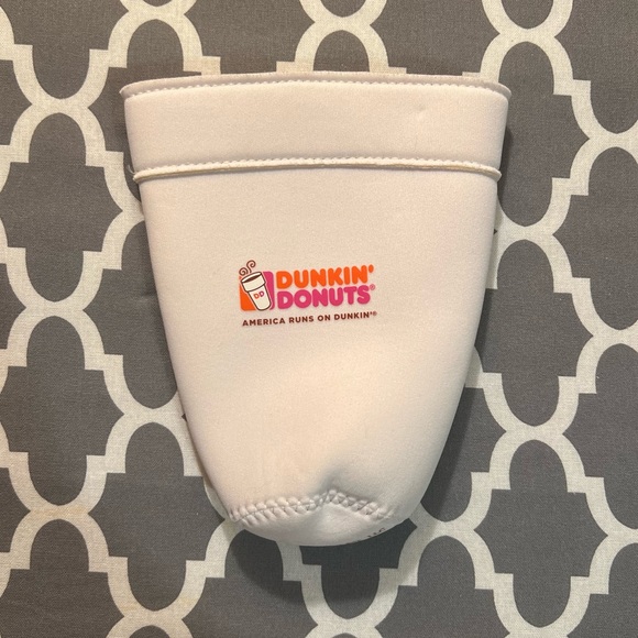 Dunkin Donuts NEW vintage Cup Cooler/Koozie sleeve LARGE - Picture 2 of 3